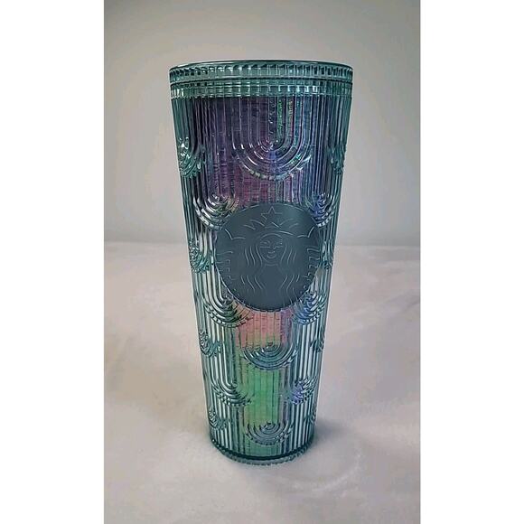 Starbucks Iridescent Siren Shell Tumbler • 24oz Venti • EUC • No Straw - Picture 1 of 10